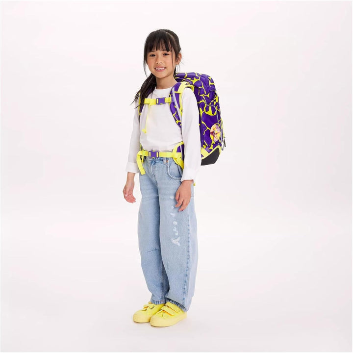 ergobag Pack Set ergonomischer Schulrucksack flexibel 6-teilig Set 1. Klasse Grundschule für Mädchen