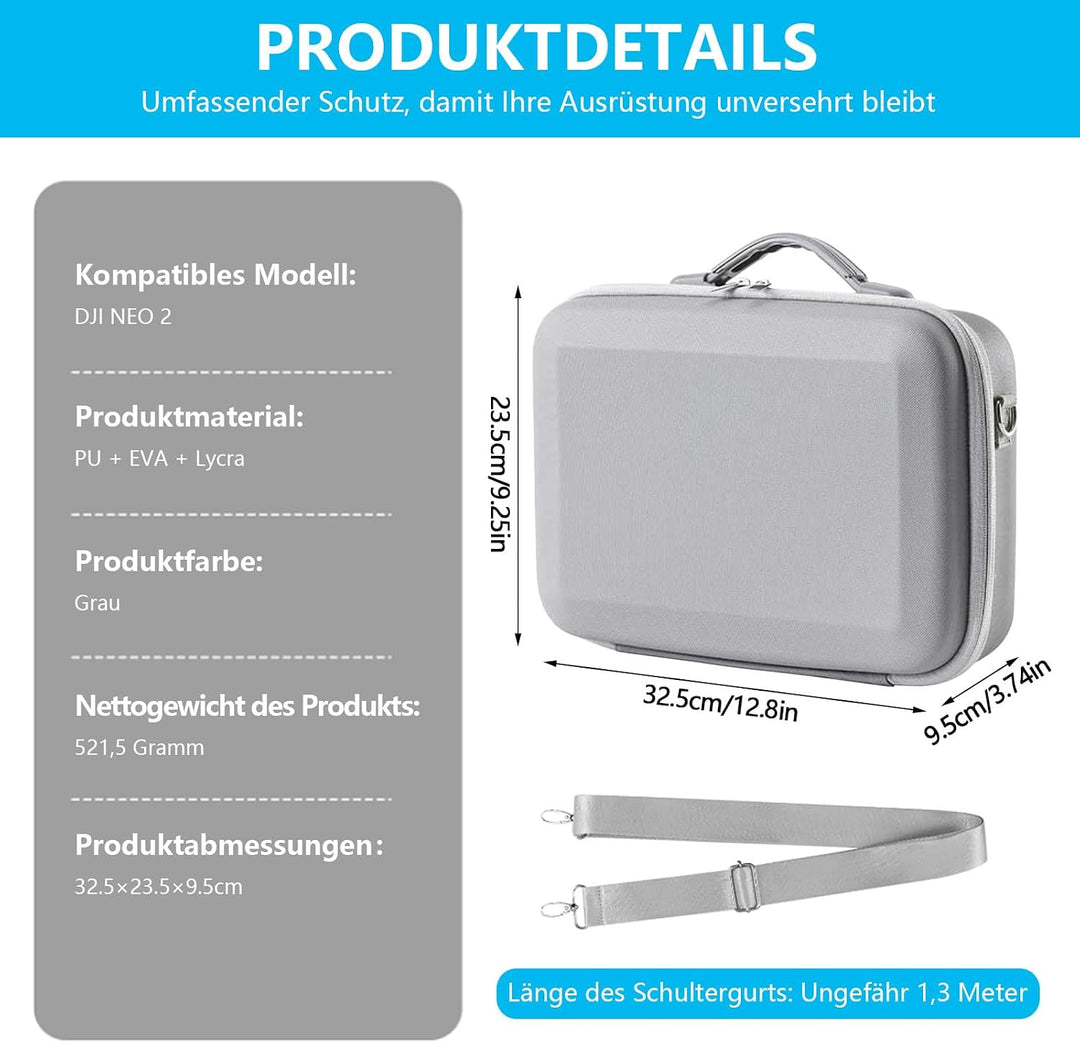 Tasche für Drone Schutz Aufbewahrung mit Tragegurt