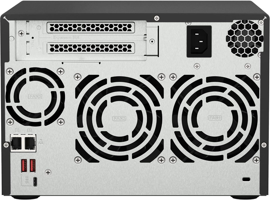 Qnap TS-673A-8G 6-Bay NAS, AMD Ryzen V1000 Series V1500B 4C/8T 2,2 GHz, One Size NAS Single 6-bay 8G
