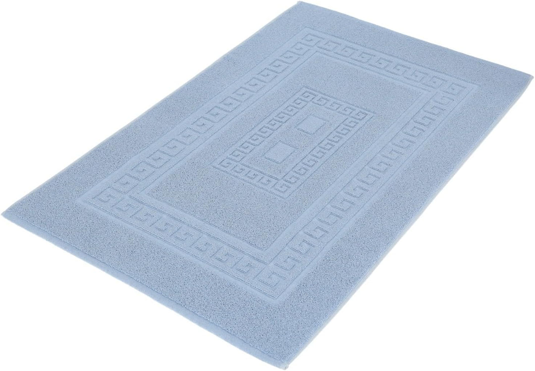 CASA TESSILE Schwamm Bad Matte 60 X 180 cm. Torino Saugfähige Badezimmermatte aus Baumwolle, Badezim