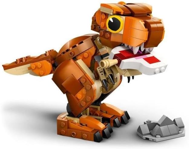 LEGO Jurassic World Little Eatie: T.Rex, Bauspielzeug für Jungen und Mädchen ab 7 Jahren, Bauset mit
