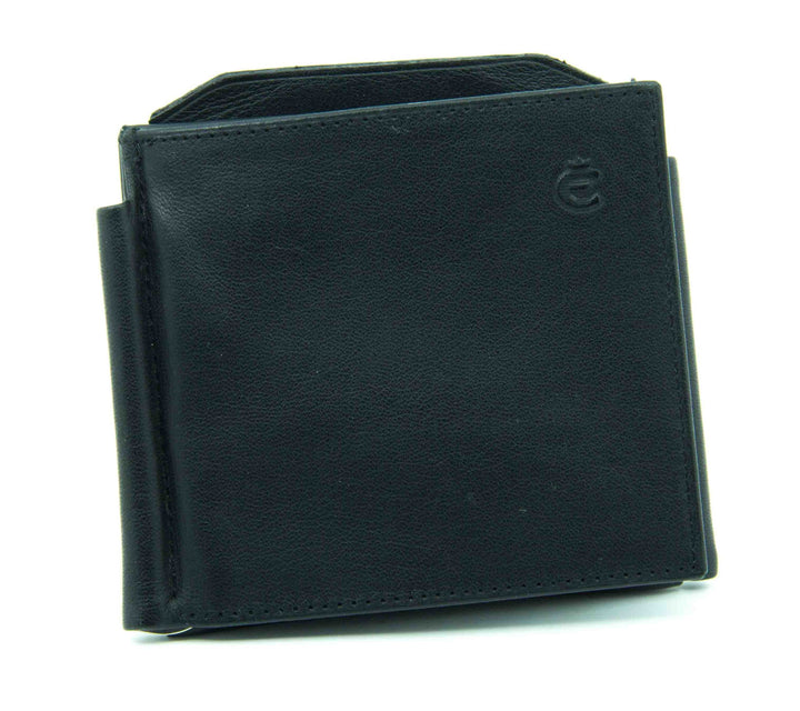 Esquire Geldklammer Logo Klammerbörse Schwarz 256710, Schwarz