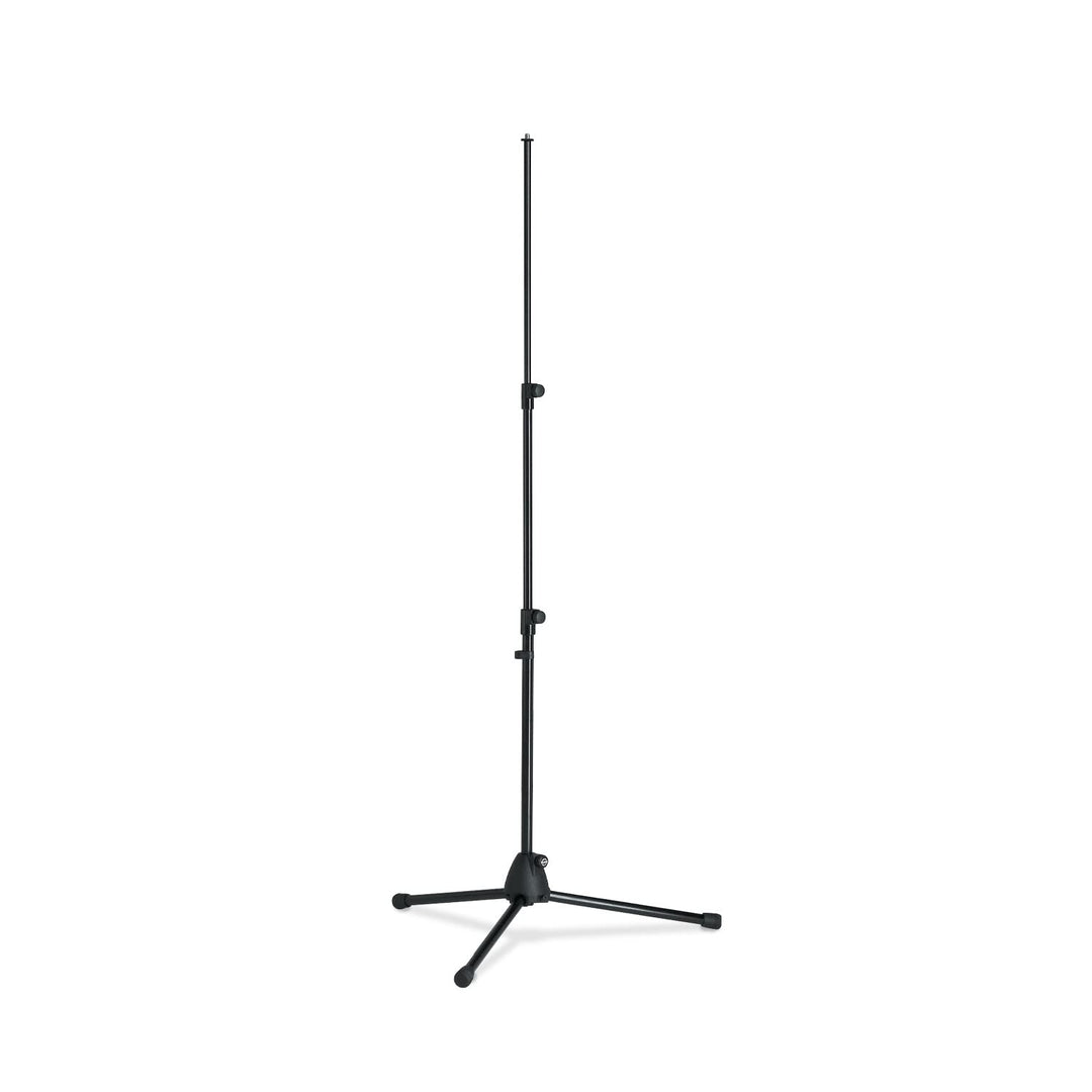 K&amp;M 199 Mikrofonstativ Schwarz – Solostativ von 62,5 - 148 cm ausziehbar – 3/8“ Gewindeanschluss – K