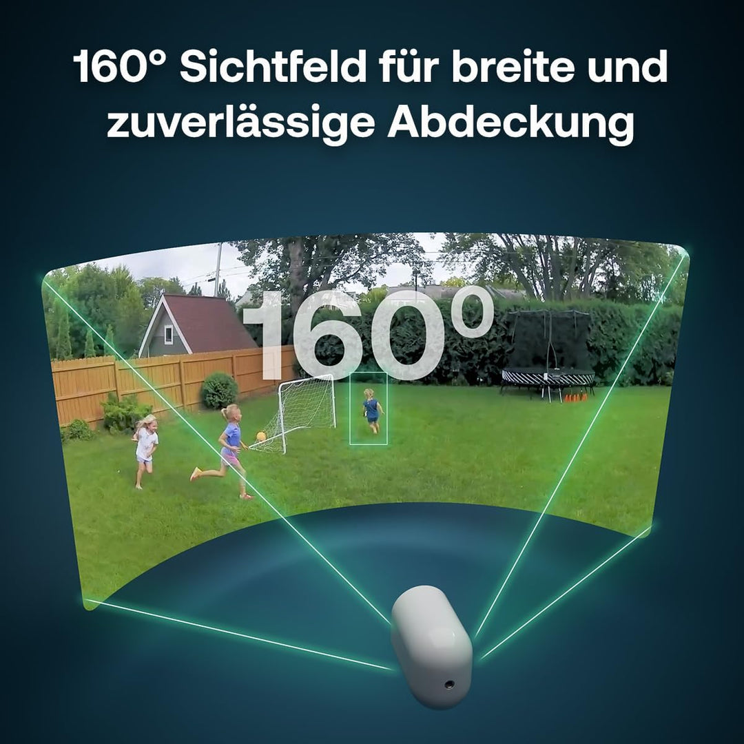 Arlo Pro 6 2K HDR Kamera Aussen, 2er-Set mit Zusatzakku &amp; Dual-Ladestation 2 Kameras, 2 Kameras
