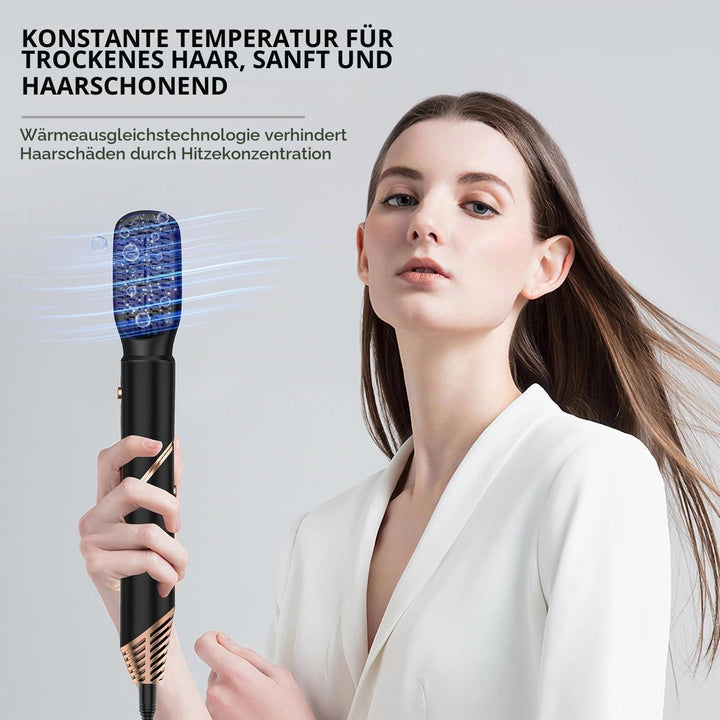 Airstyler 5 in 1 Hairstyler Haarstyler Ionen Föhn Luft Lockenstab Magic Styler Warmluftbürste Föhnbü