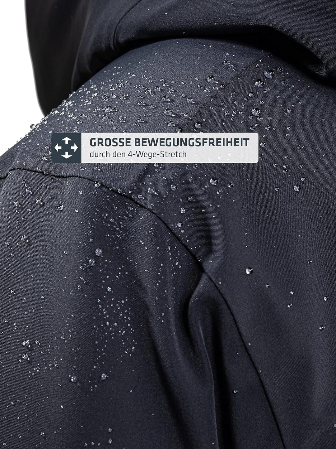 Schöffel Herren 3in1 Parka Moskau M, wind- und wasserdichte Herren Winterjacke, Parka mit wattierter