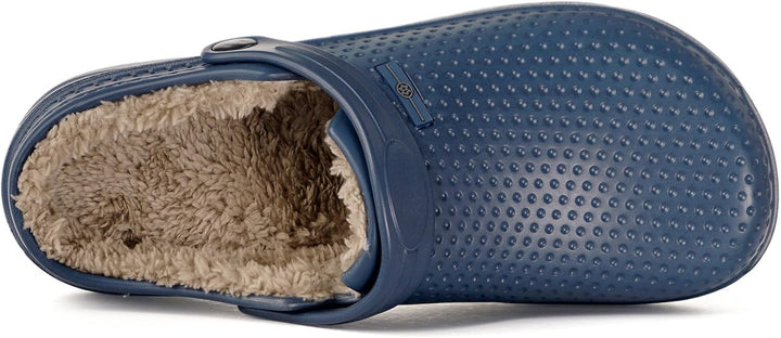 Eagsouni Clogs Hausschuhe Gefüttert Damen Damen Winter Gartenschuhe Wasserdicht Gartenclogs Warme Pa