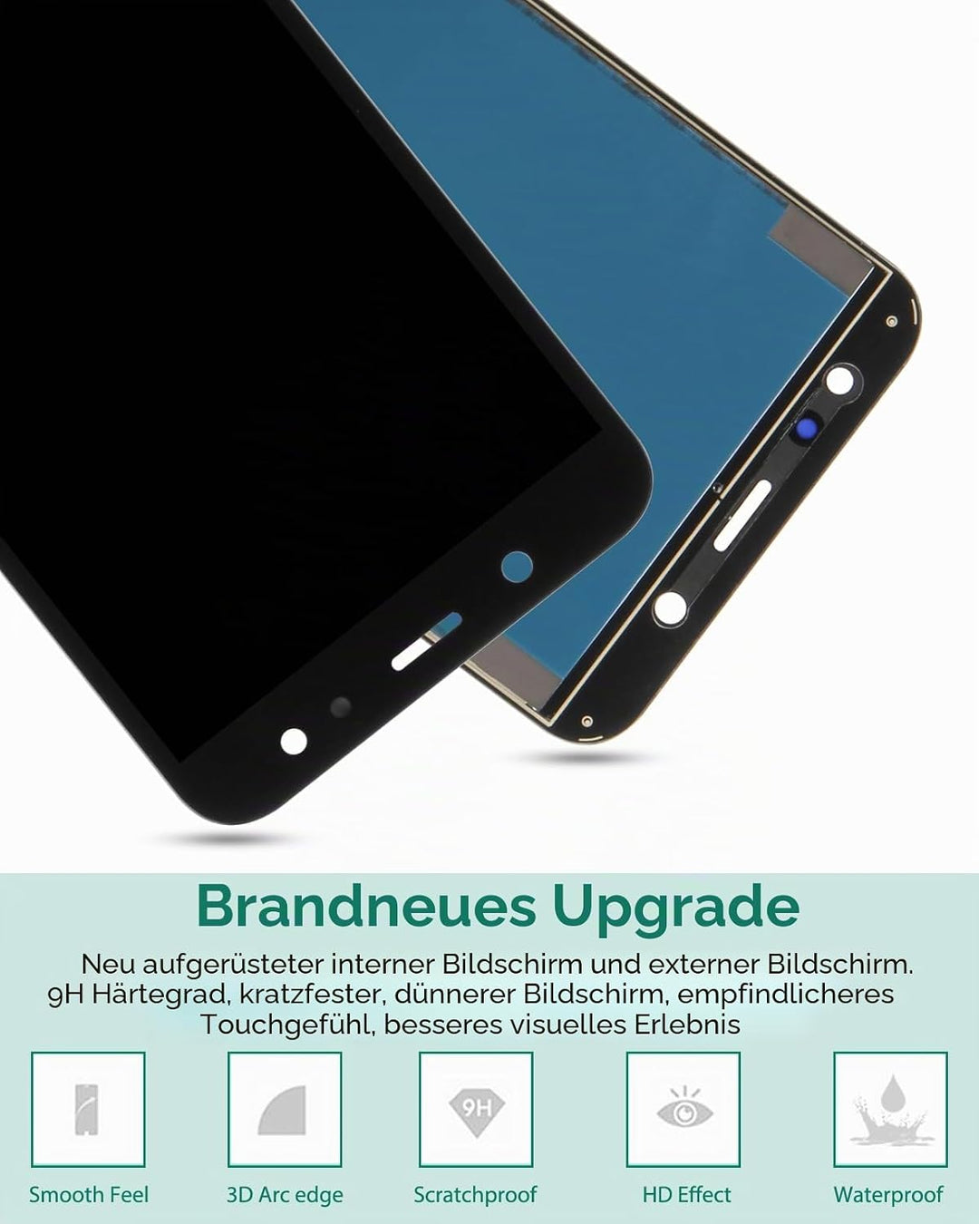 SRJTEK TFT LCD-Bildschirm Ersatz für Samsung Galaxy A6 2018 A600 A600F / DS A600FN A600G / DS A600FN