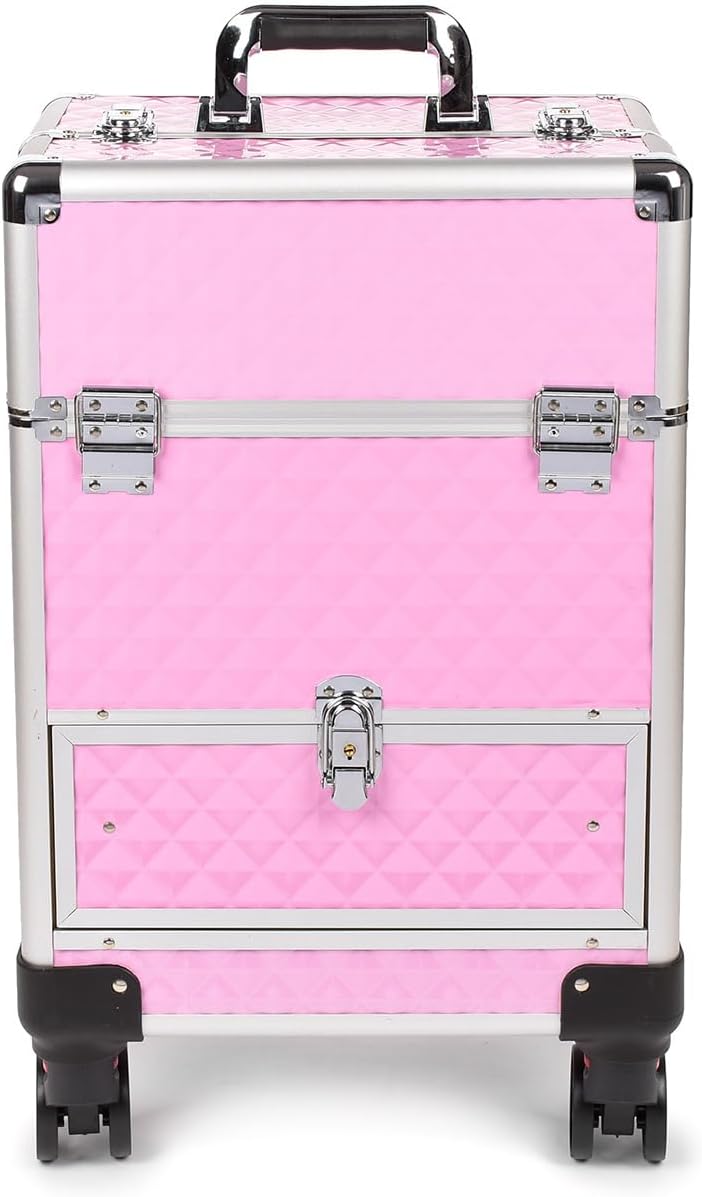 SEVICO Kosmetikkoffer Schminkkoffer Beauty Make-up Case Multikoffer professioneller Make-up Rollkoff