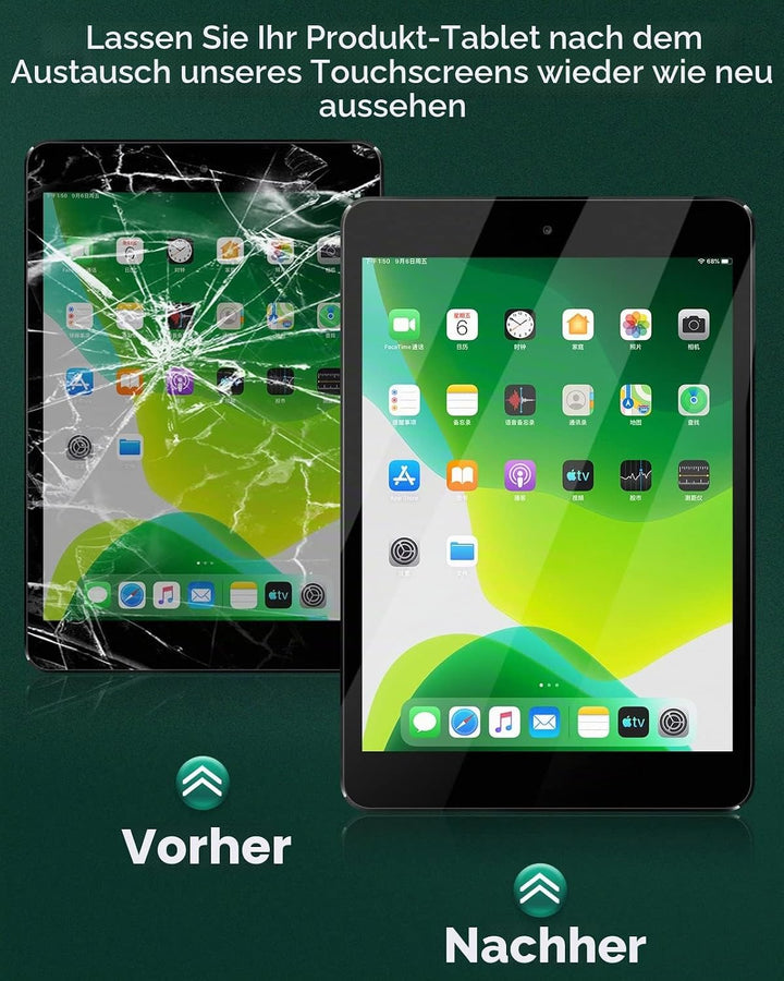 Touchscreen-Digitizer für iPad 25,9 cm (10,2 Zoll) 2019 7. Generation 2019, für iPad 7, 8, A2197, A2