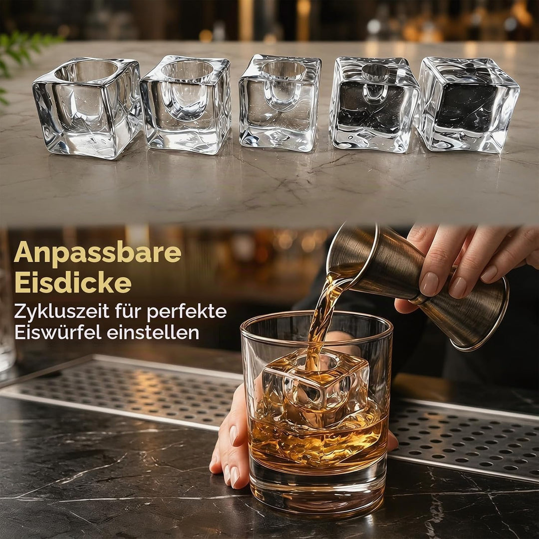 FANTASK Eiswürfelmaschine Klein