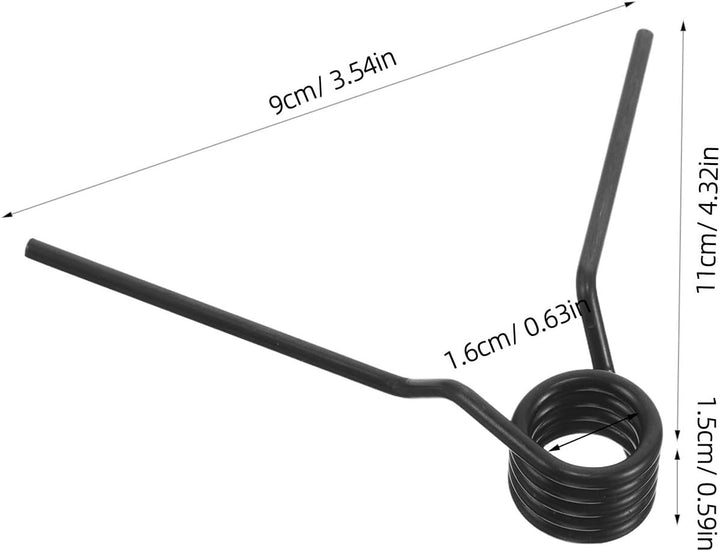 Cabilock Torsionsfeder für Fusspedal der Reifenmontiermaschine, 0, 6 Zoll | 3, 2 Mm Drahtdurchmesser