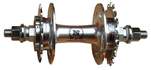 Novatec A166SBT Flip-Flop, Fixed Gear, Fixie, Track Hub A166SBT silber 80 H, silber 80 H