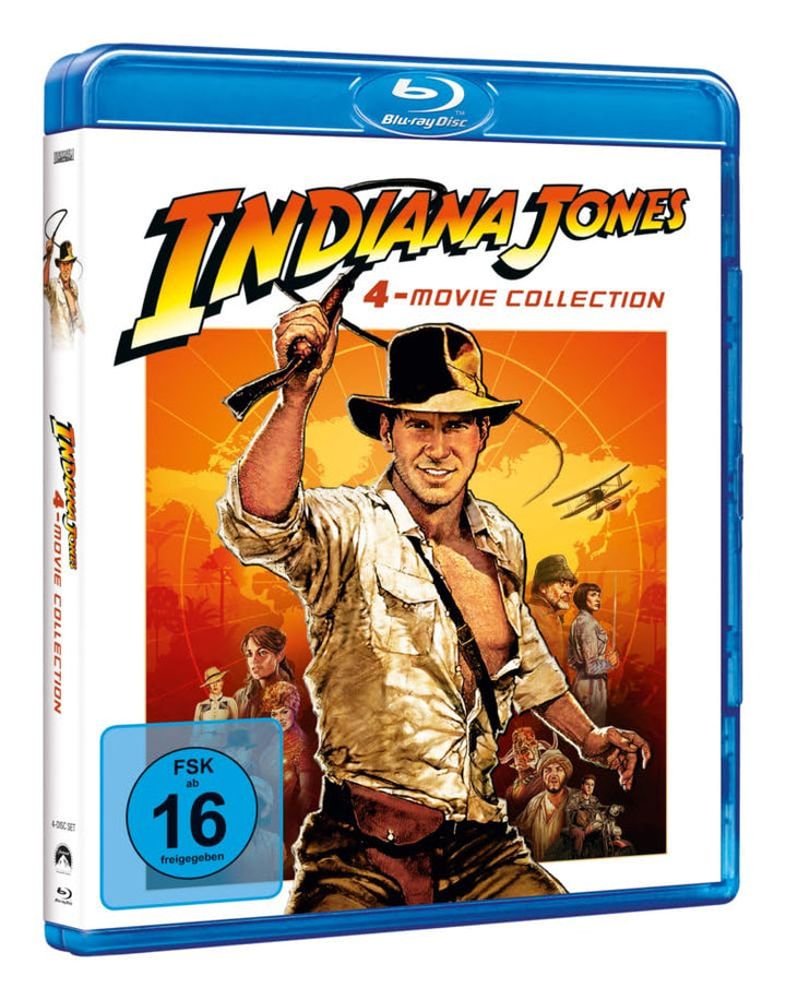 Indiana Jones – 4-Movie Collection [Blu-ray], Blu-ray