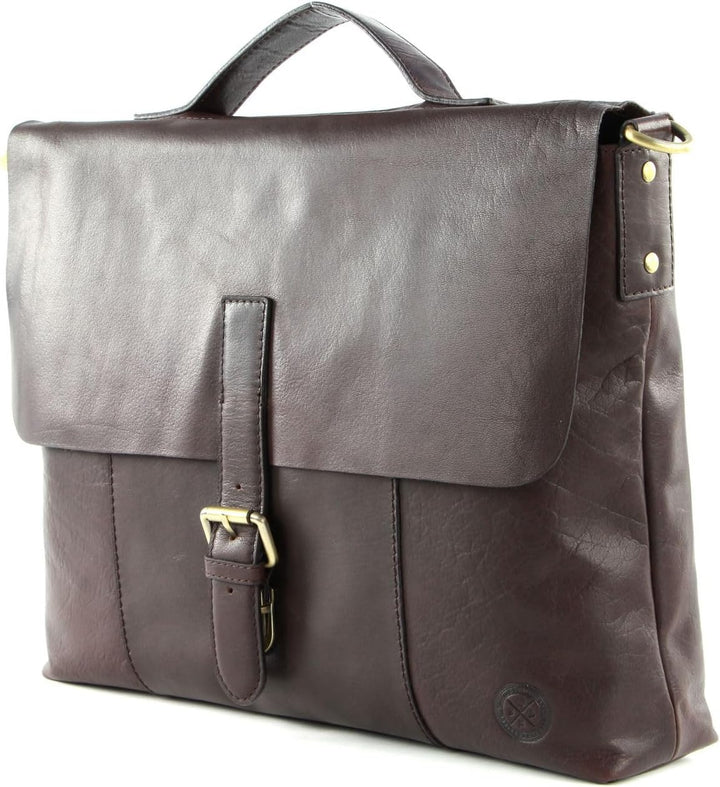 SADDLER Ålesund Computer Bag Dark Brown