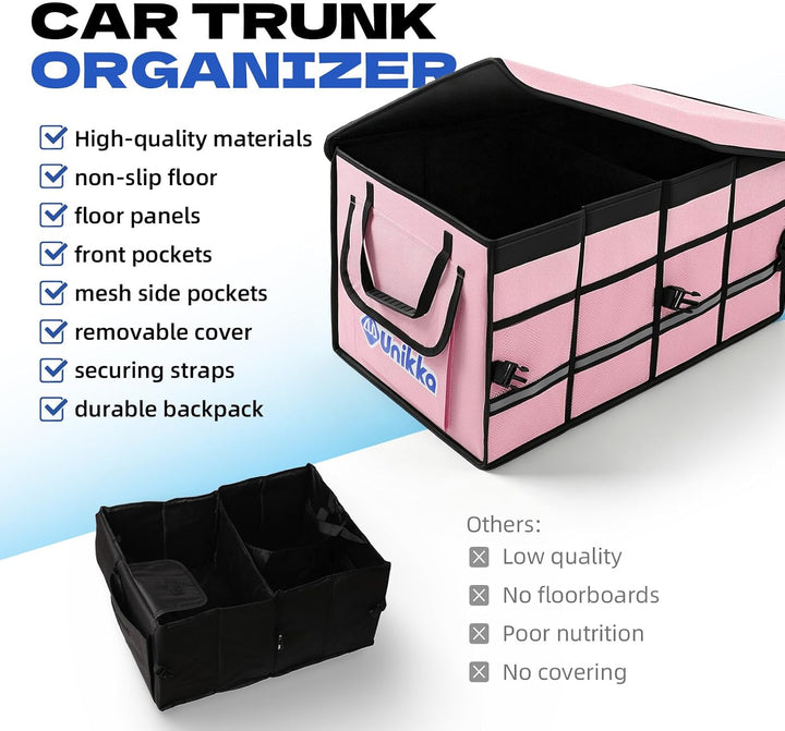 Trunk Storage Bag 60 * 35 * 30cm Suitable for all vehicle models, easy to use, and well-designed cam