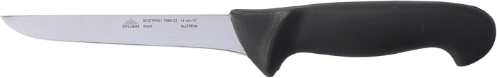 STUBAI Ausbeinmesser | 140 mm | Ausbeinmesser aus Edelstahl, rostfrei, spülmaschinenfest, mit Polypr