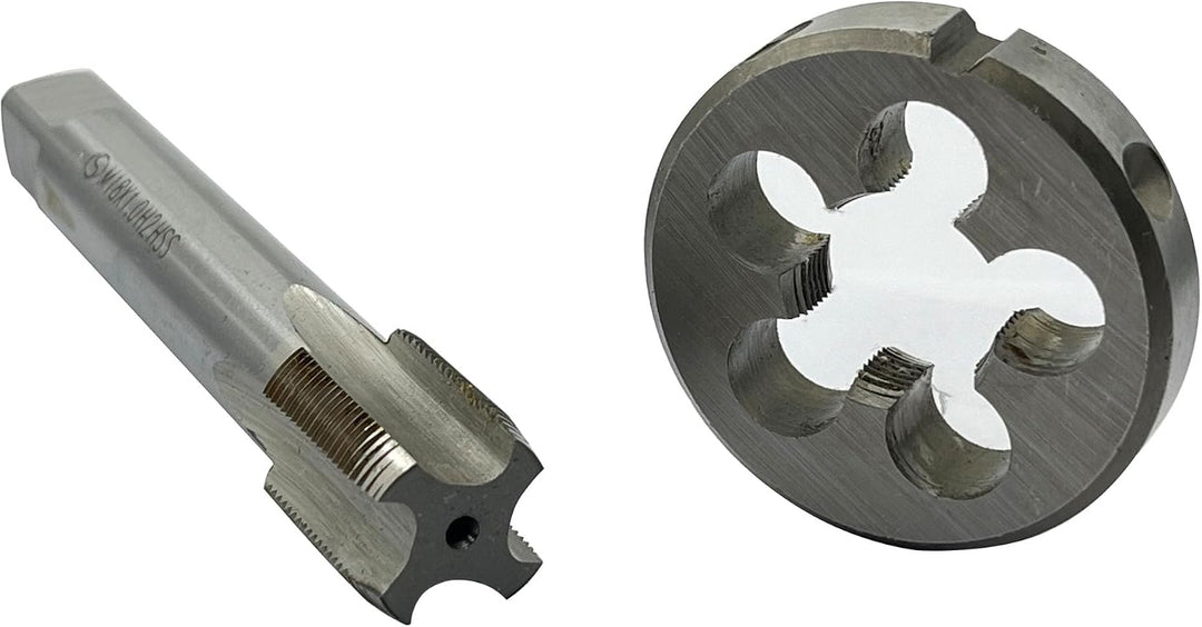 M18 x 1 mm Gewindeschneid-Satz aus Schnellarbeitsstahl (HSS), Maschinengewindebohrer mit Rundschneid
