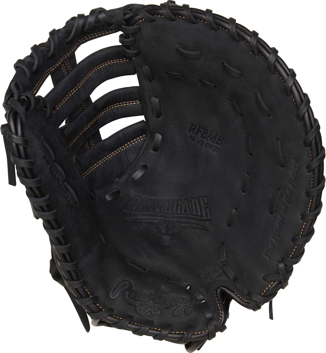 Rawlings Renegade Baseball-/Softball-Handschuh Serie Rechte Hand Wurf First Base 31,8 cm, FBM Single