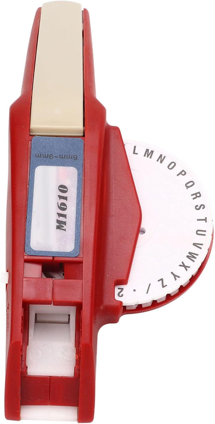 Jeanoko Embossing Label Maker Clear Number Letter One Hand Bedienungsanleitung Label Maker Label Mak