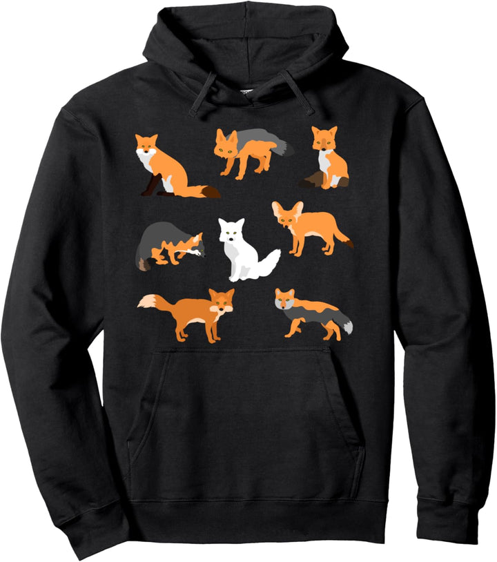Füchse Tiere Tierfreund Waldtier Tierlieb Hoodie Pullover Hoodie