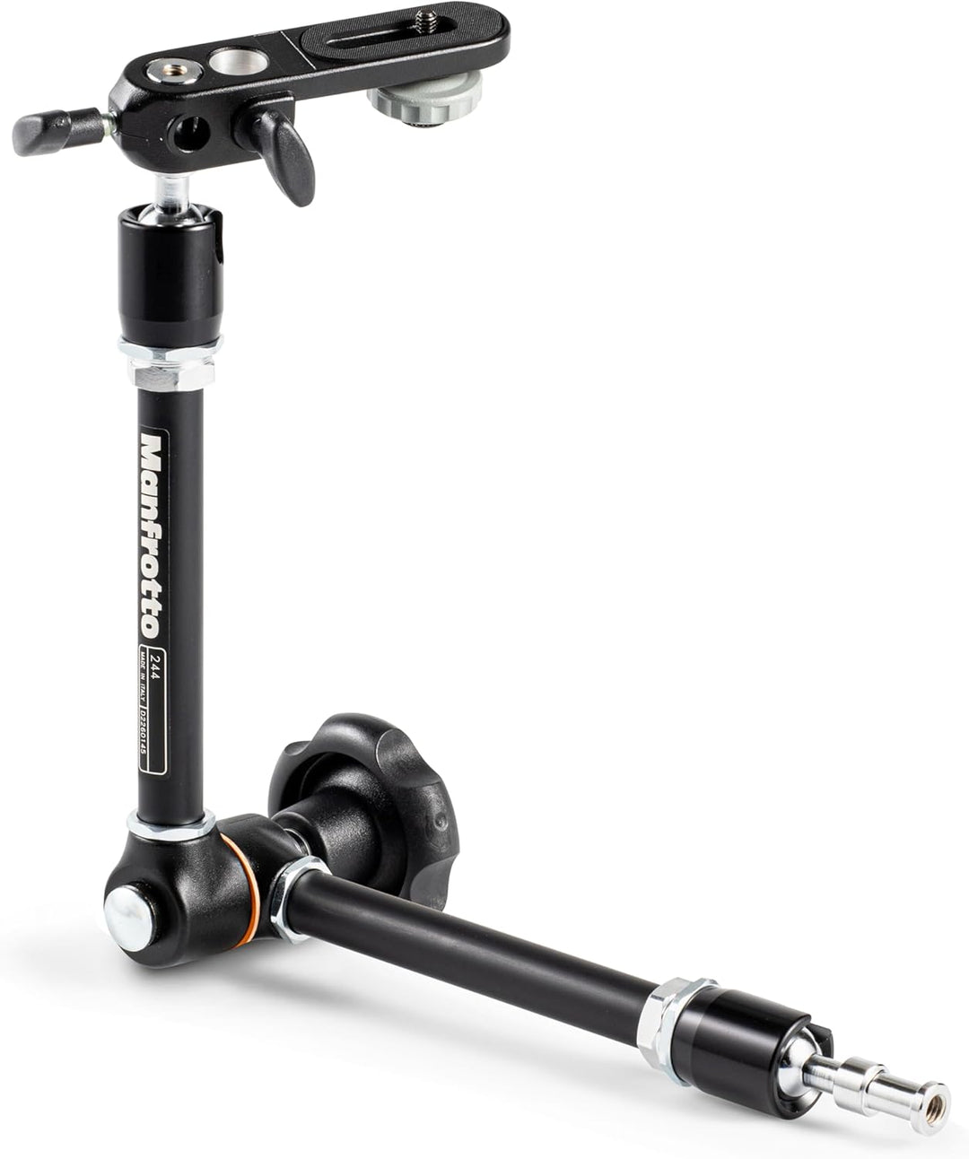 Manfrotto 244 Variable Friktionsarm mit Halterung (Schwarz) für Fotografen und Videografen Single, S