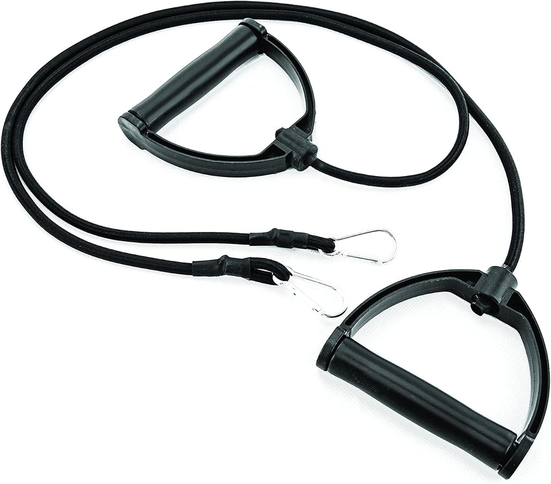 Jocca - Stepper mit Widerstandsbändern und LCD-Display | rutschfeste Pedale | Einstellbare Höhe und
