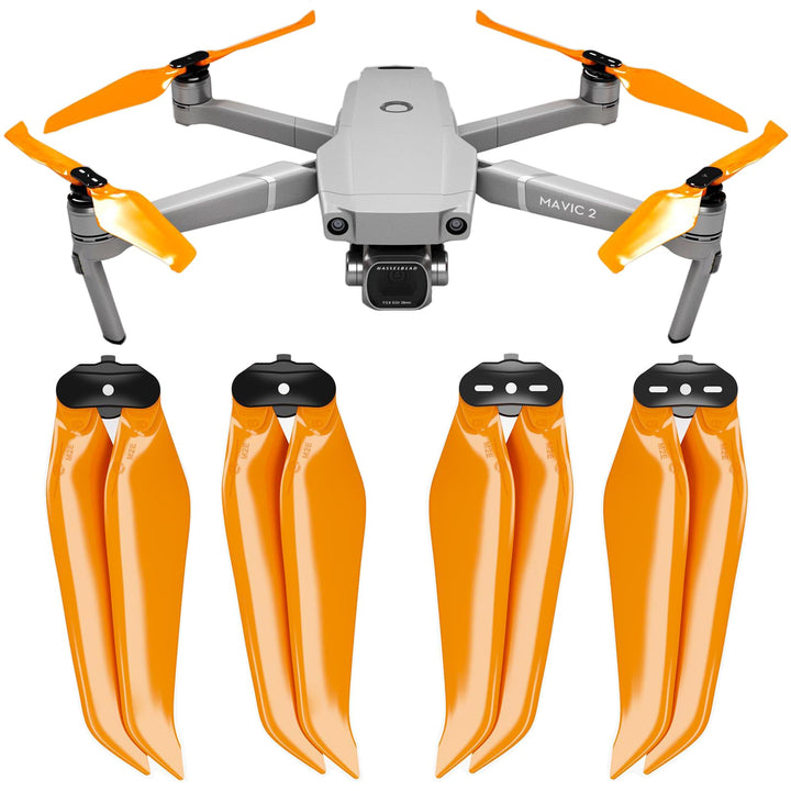 Mas Stealth Propellers kompatibel mit DJI Mavic 2 - Orange 4