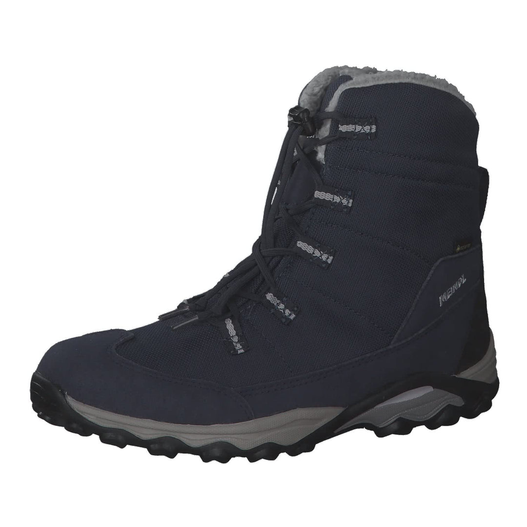 Meindl Unisex Kinder Winterstiefel Yolup Junior GtxSchneestiefel 27 EU Marineblau, 27 EU Marineblau