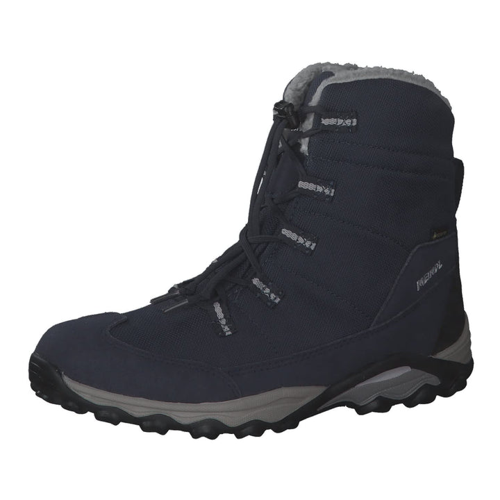 Meindl Unisex Kinder Winterstiefel Yolup Junior GtxSchneestiefel 27 EU Marineblau, 27 EU Marineblau