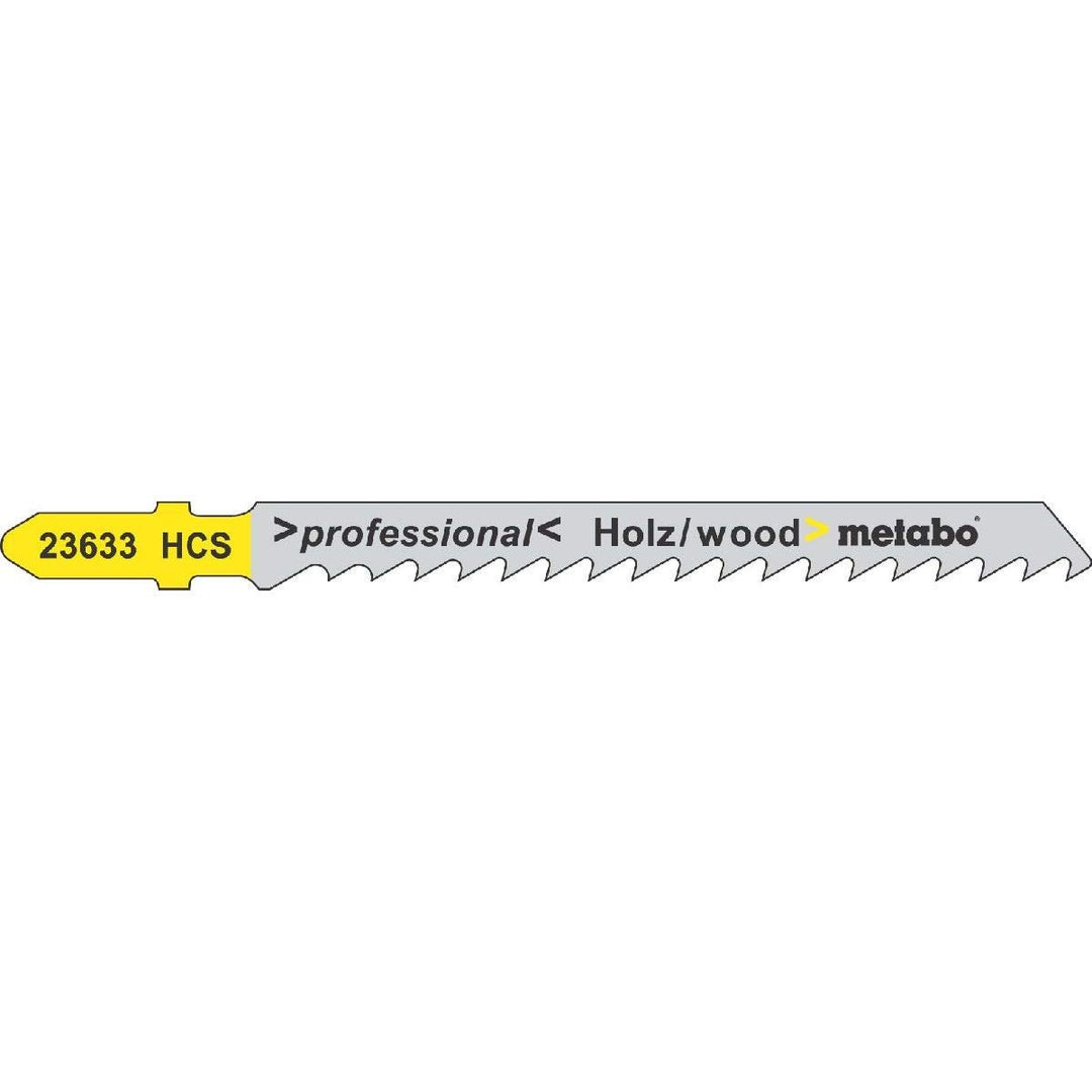 Metabo 25 Stichsägeblätter 75 x 4 mm, 623690000