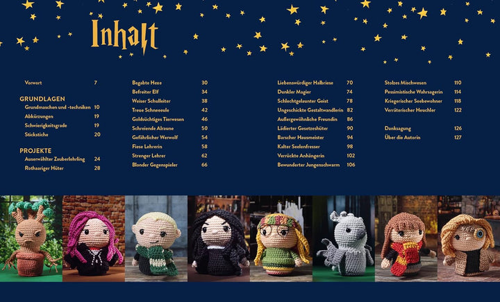 Die Häkelschule für Harry Potter-Fans – Minis: Magische Charaktere und phantastische Wesen im Kleinf