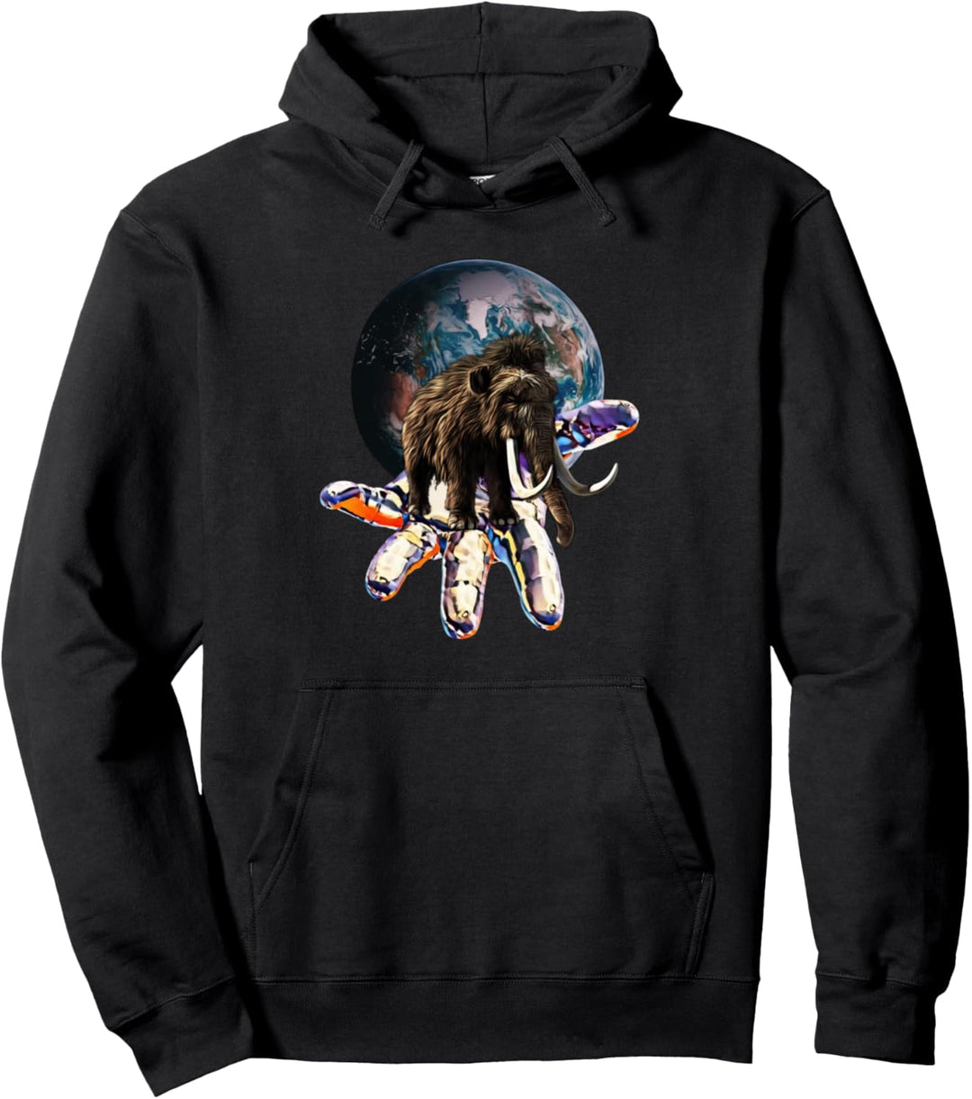 Mammoth Primeval prähistorische Mammutten Pullover Hoodie