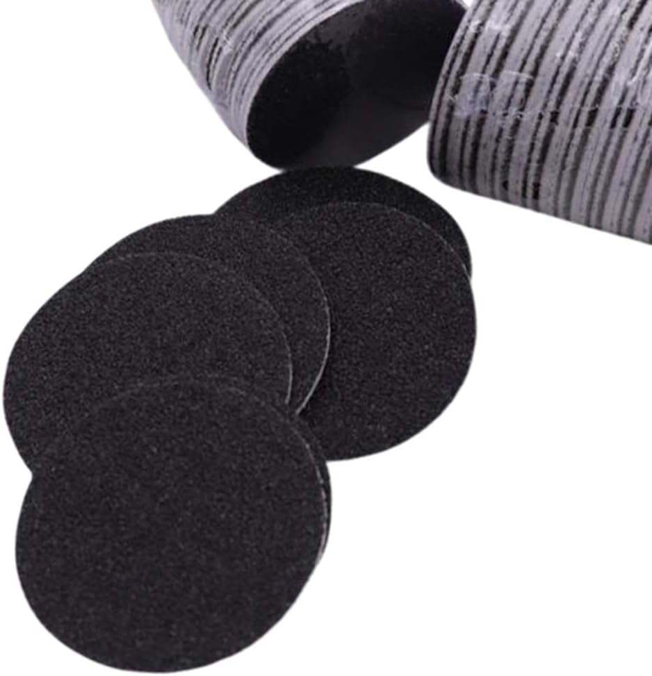 60pcs Ersatz-Schleifpapier Scheiben Pad Hornhaut Entfernung Fusspflege Pediküre Fussfeile Zubehör fü