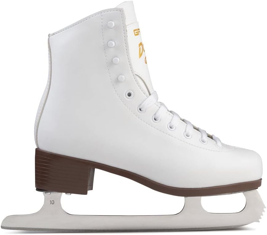 Graf Schlittschuhe Eiskunstlauf Davos Weiss Junior 30, 30