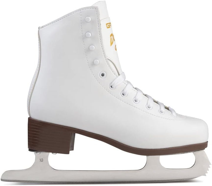 Graf Schlittschuhe Eiskunstlauf Davos Weiss Junior 30, 30