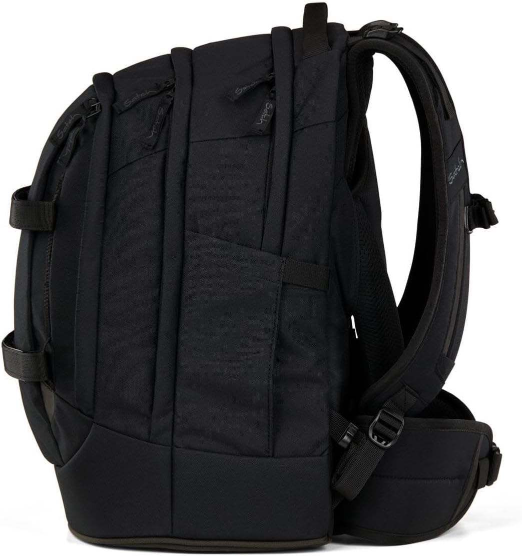 Satch Pack Schulrucksack Set 2tlg. inkl. Pencil Slider (Blackjack), Blackjack