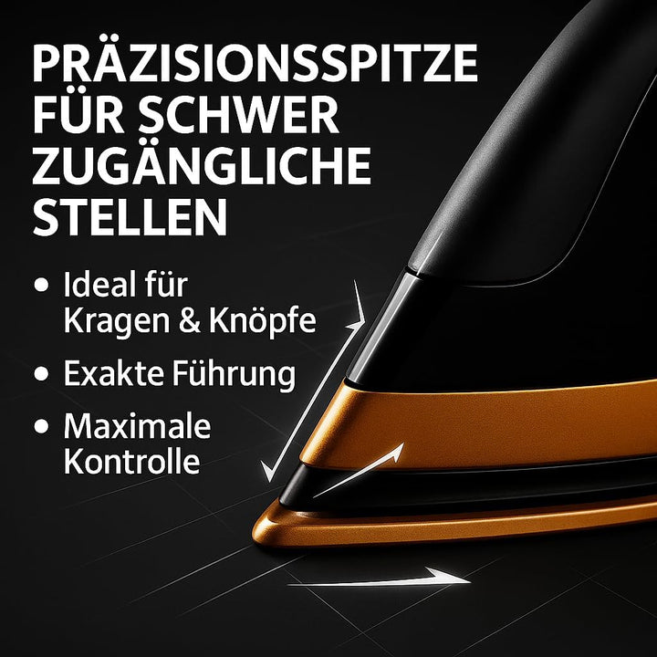 Clever Clean Dampfbügelstation Champagnergold Bügeleisen mit Wassertank