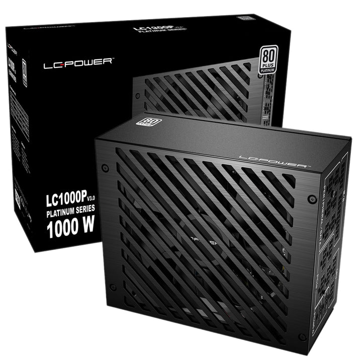 LC-Power LC1000P 80 Plus Platinum Vollmodulares Netzteil mit 850W Leistung und 10 PCI-Express-Anschl