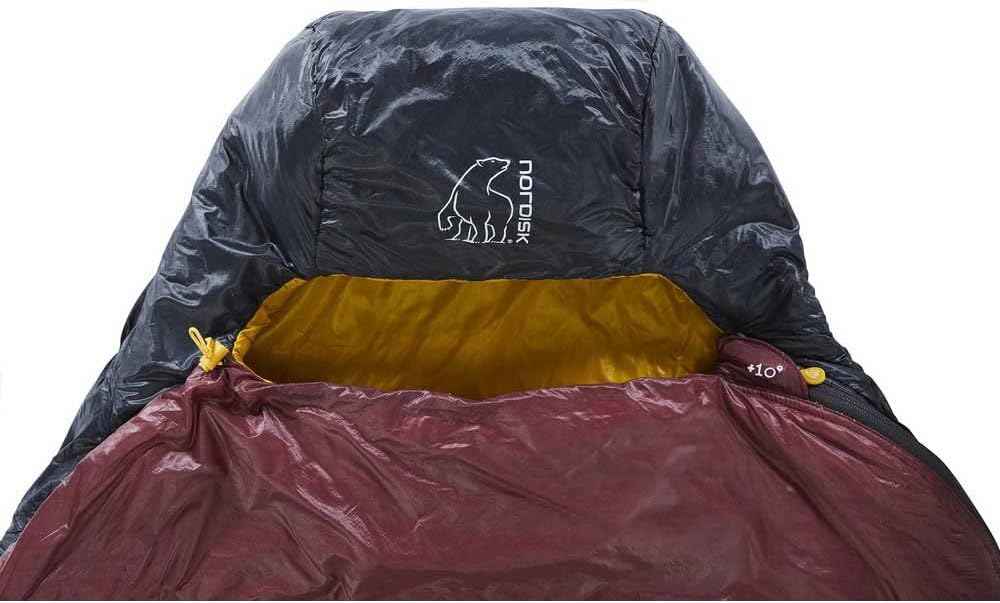 Nordisk Schlafsack Oscar +10° Curve M Rio Red L, Rio Red L
