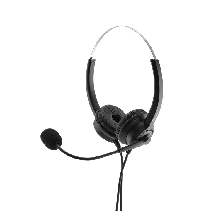 MediaRange Stereo-Headset USB, mit Mikrofon, Schwarz, kabelgebunden, kabelgebunden