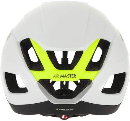 Limar Unisex – Erwachsene Air Master Helme, mattweiss/gelb, One Size