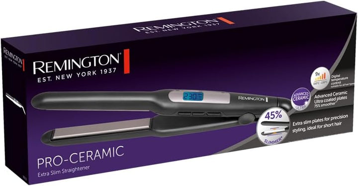 Remington Glätteisen [extra schmale Platten: für kurzes Haar, Pixies, Pony, Bart &amp; kleine Locken] Ha