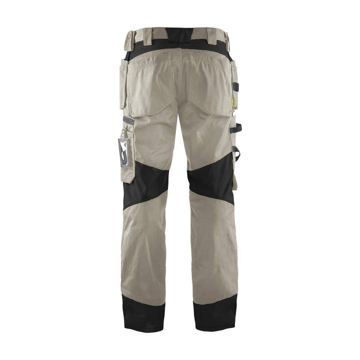 Blaklader 155518602799D84 Handwerker Arbeitshose, Steingrau/Schwarz, Grösse D84