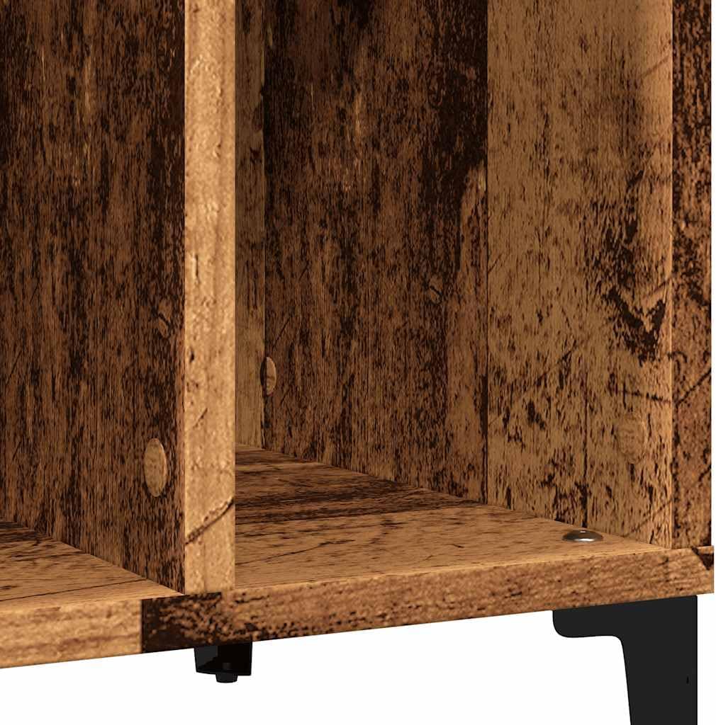 vidaXL Plattenschrank Altholz-Optik 100x38x48 cm Holzwerkstoff, Altholz