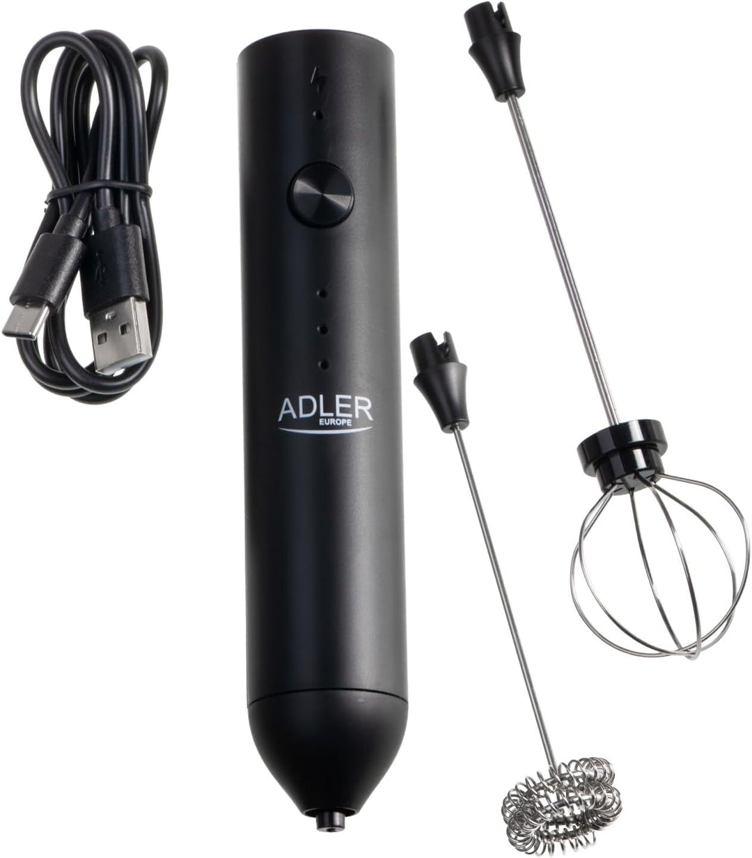 Adler AD 4533 Wiederaufladbarer Milchaufschaum – 2 in 1