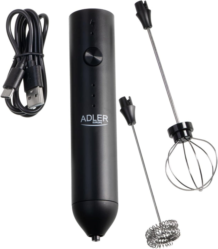Adler AD 4533 Wiederaufladbarer Milchaufschaum – 2 in 1