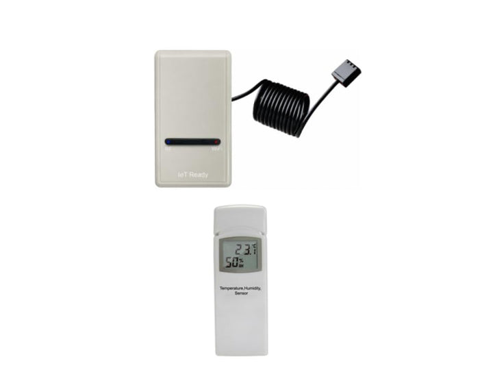 froggit DP1500 PRO IOT Wi-Fi Wetterserver Funk Wetterstation USB Dongle inkl. 1 Thermo-Hygrometer Fu