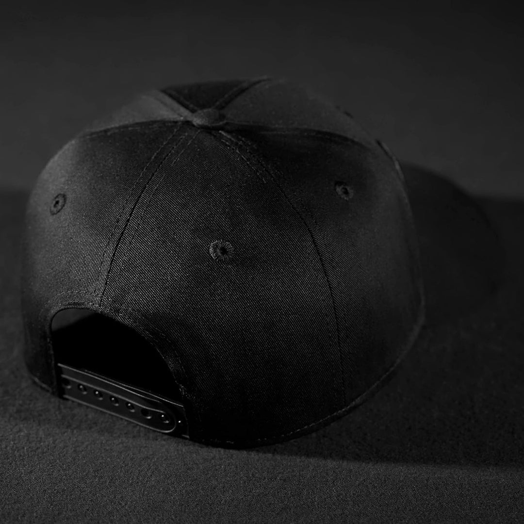 Pablo &amp; Capone Verstellbare Baseballkappe in Schwarz