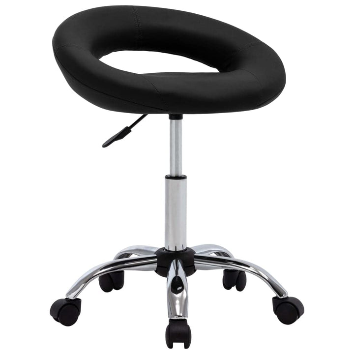 Arbeitshocker - Rollhocker mit Kunstleder-Sitz &amp; Gasdruckfeder